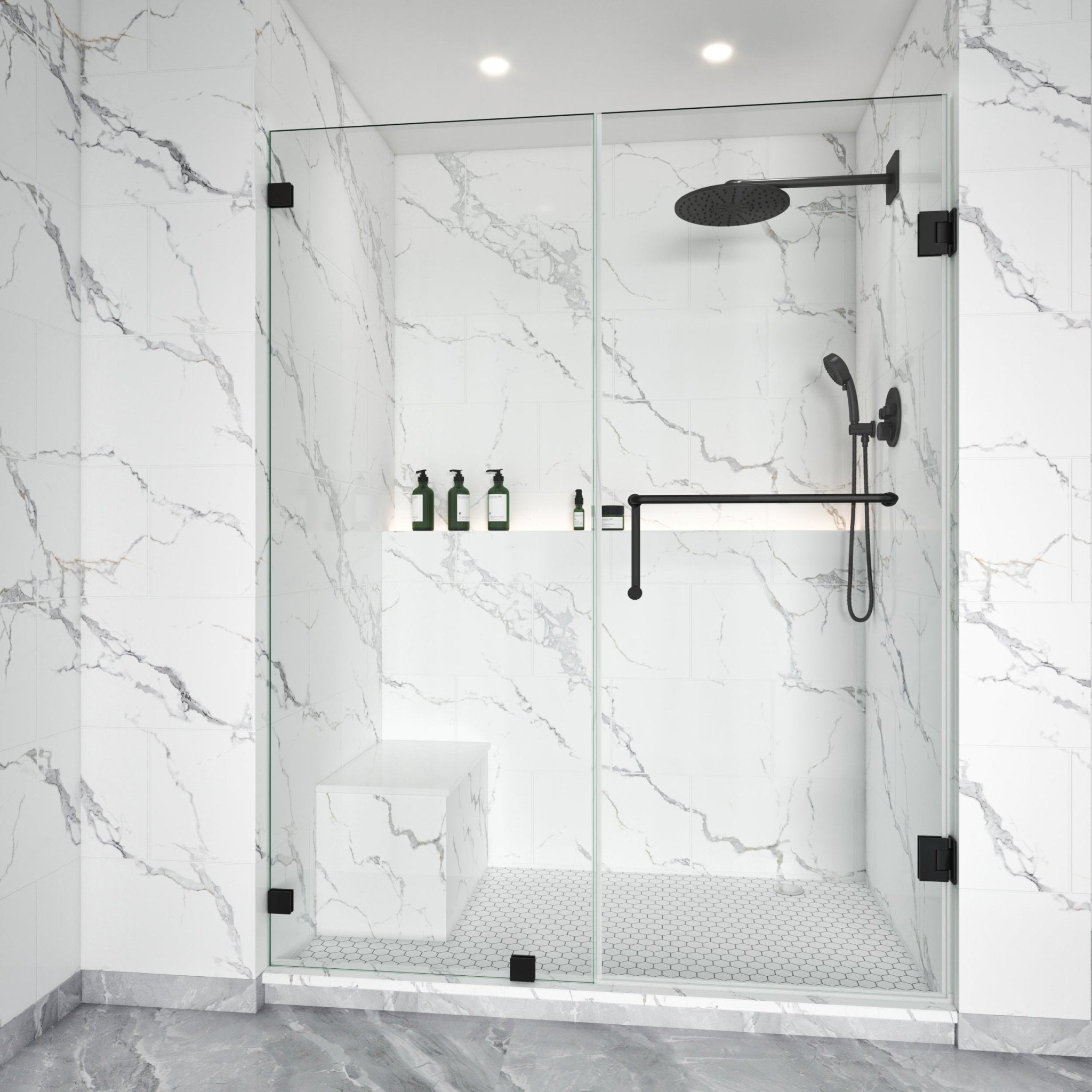 Frameless Swing Shower Door – 79" – Model BC06