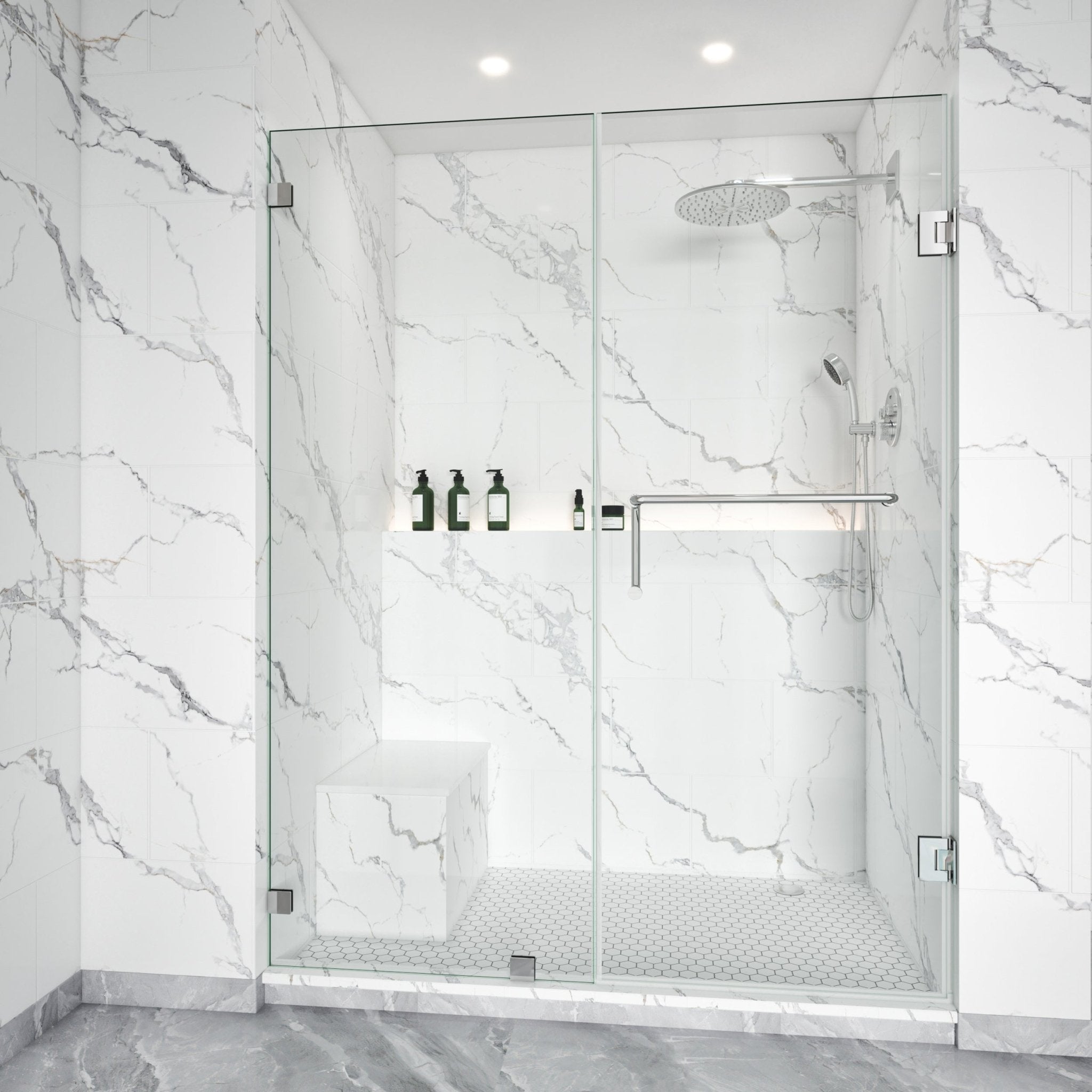 Frameless Swing Shower Door – 79" – Model BC06