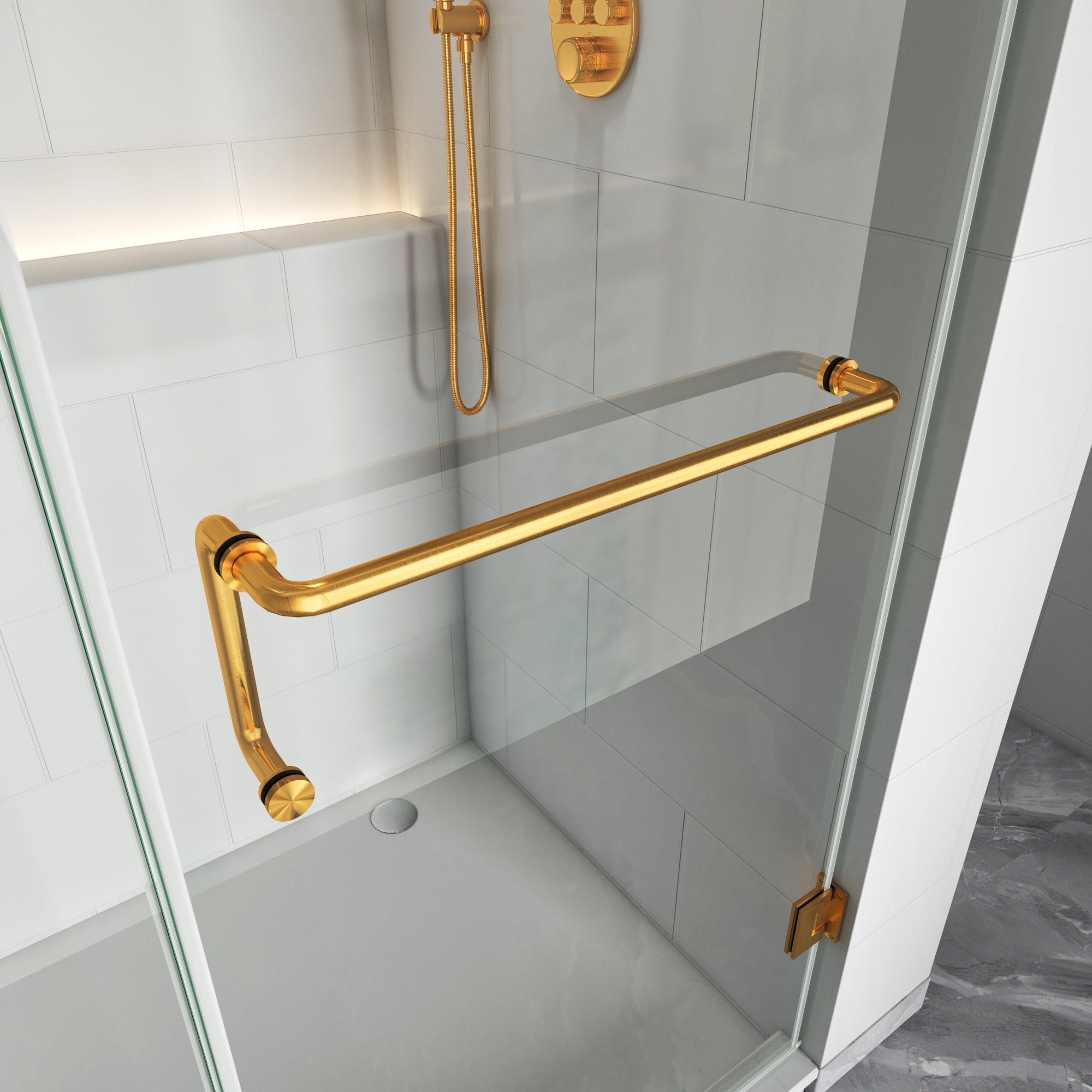 Frameless Swing Shower Door – 79" – Model BC06