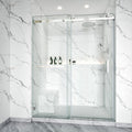 Frameless Single Sliding Shower Door – Model BS05