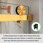 Frameless Single Sliding Shower Door – Model BS05