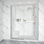 Semi-Frameless U-Channel Swing Shower Door – 79" – Model BC09