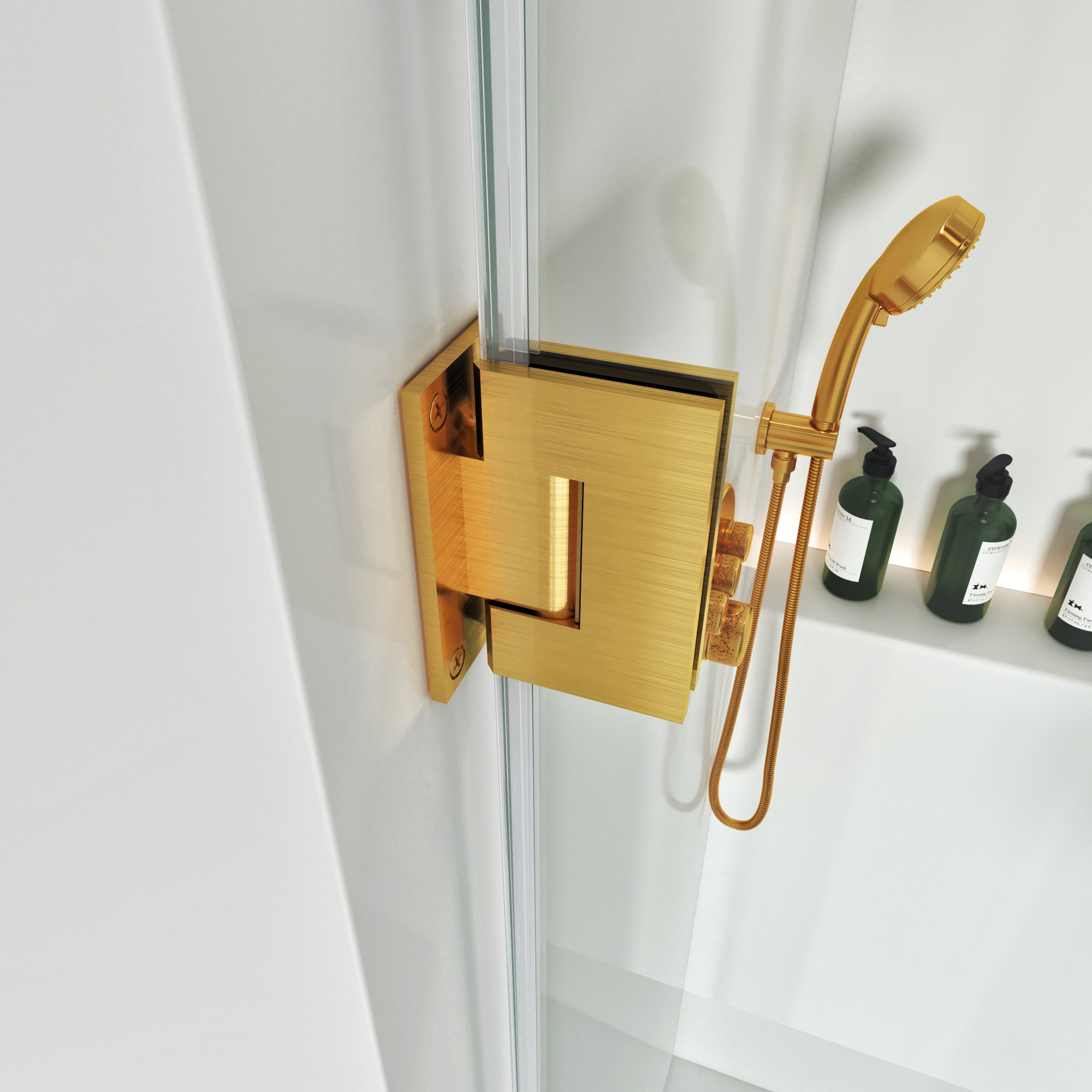 Semi-Frameless U-Channel Swing Shower Door – 79" – Model BC09
