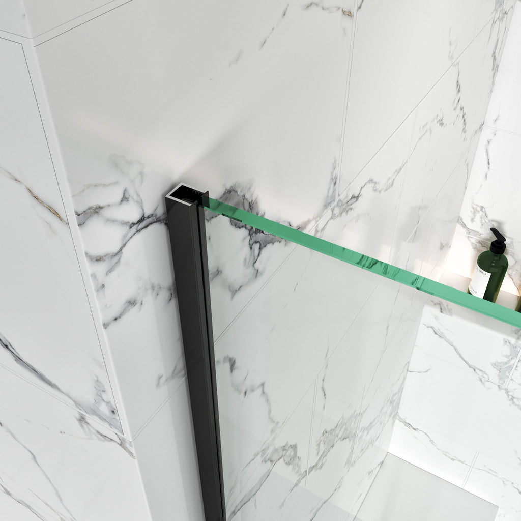 Semi-Frameless U-Channel Swing Shower Door – 72" – Model BC07