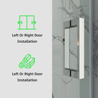 Frameless Single Sliding Bathtub Shower Door – Model BS05